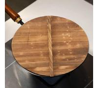Coperchio di caduta in legno anti-caldo pratico per uso domestico con
