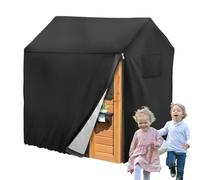 Coperchio Di Casa Di Gioco In Legno - Impermeabile Per Playhouse, Esterna Con Cerniera Laterale | I Bambini Giocano La Pianificazione Della Casa, Per Mobili Per Patio, Pr