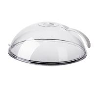 Coperchio Di Coperchio A Microonde Per Cibo-coperchio Di Riscaldamento Senza BPA, Copertura A Cupola Di Plastica | Scudo Di Ciotola A Microonde Trasparente Con Manico, Cima A Vapore Cucina Per Il Risc