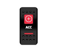 Coperchio di copertura for interruttore a bilanciere con etichetta rossa for finestra, for auto, barca, ARB, NARVA, interruttori a levetta, impermeabili(ACC)