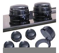 Coperchio di del forno, coperture per di sicurezza delle stufe 6x di Clear | Guardie di sicurezza resistenti al calore con adesivo, utensile da cucina per tutte le forze