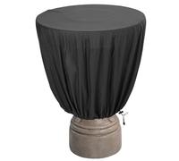 Coperchio di fontana per bagno inverno inverno 210D in tessuto Oxford Coperchio con plowtring UV Resistente al giardino Resistente alla fontana Protettore per tutta la stagione Utilizzo di 35.x2.