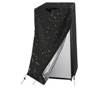 Coperchio di frigorifero per esterni, copertura del frigorifero, avvolgimento del frigorifero impermeabile e polvere, rivestimento in frigo outdoor in tessuto Oxford con cerniera e cerniera anteriore