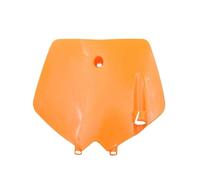 Coperchio di plastica per numero di numero anteriore compatibile con modelli di avventura junior da 50 cc tra cui KTM50 Senior Adventure Junior SX SR JR Accessori motociclistici(Orange)