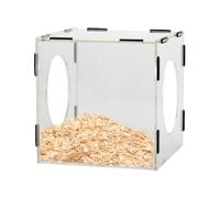 Coperchio di polvere acrilico - recinzione in scatola trasparente, scudo della smerigliatrice da banco | Recinzione di lavoro di macinazione protettiva, minimizza il disordine, adatto per l'uso 'o