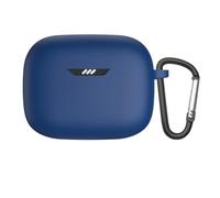 Coperchio di protezione adatto per JBL Tune Buds Cuffia da viaggio Custodia antipolvere lavabile Ricarica-Box Custodia in silicone (Blue)