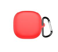 Coperchio di protezione adatto per SHOKZ OpenFit 2 + T921 cuffia Custodia in silicone antiurto e antipolvere Scatola di immagazzinaggio (Red)