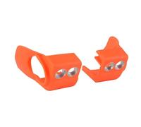 Coperchio di protezione da scarpe gamba forcella compatibile con ex EC MC 125 150 200 250 300 250F 300F 350F 400F 450F F Modelli 2021 2022 2023 Protettore anteriore inferiore(Orange)