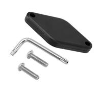 Coperchio di protezione del localizzatore di bici resistente Tracker del supporto per biciclette anti -furto per prevenzione del furto di biciclette realizzato con materiale ABS (Nero)