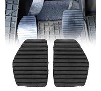 Coperchio di Protezione del Pedale,2pcs Gomma Pedale Freno Frizione,Gomma Freno Copripedali,Copertura in Gomma,Copertura Pedale Frizione,Coperchio in Gomma Pedale Frizione