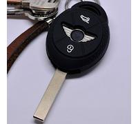 Coperchio di protezione in silicone nero per chiavi auto compatibili con Mini One Cooper Cabrio Clubman
