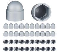 Coperchio di protezione per bulloni esagonali in p Copribulloni Tappi 40 pezzi multicolore adatti for viti esagonali M3-M24(Gris,M10*17 * 20)