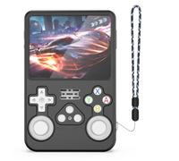 Coperchio di protezione per R36S Custodia in silicone Console di gioco speciale pacchetto completo Fit sottile Anti-sismica Anti-caduta speciale Shell (Black)