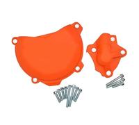 Coperchio di protezione protettore della frizione per la pompa 'acqua compatibile con 250 350 SX-F EXC-F XC-F XCF-W Freeride Dirt Pit Bike 2012-2016 Modelli(2 Piece Set)