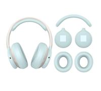 Coperchio di protezione Set per Beats 360 cuffia in silicone orecchio cuscino, fascia e anello Protezioni per Beats 360 antigraffio Anti-Slip Accessori，Light blue