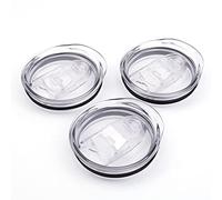 Coperchio di ricambio per bicchiere da 567 ml, confezione da 3, compatibile con YETI Rambler e altre tazze di bicchiere, coperchio scorrevole in silicone resistente agli spruzzi e agli spruzzi.