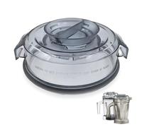 Coperchio di ricambio per frullatore compatibile con caraffa per frullatore Vitamix Ascent e serie X, sostituisce A2300, A2500, A3300, A3500, X2, X3, X4, X5, coperchio per contenitore Ascent da 1,36