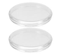 Coperchio di Ricambio per Manometro Trasparente in Plastica | Tight Seal Against Dust And Moisture, Visibilità Chiara per Letture Accurate, Uso Industriale