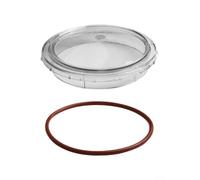 Coperchio di ricambio per pompe Pentair per piscina interrata, design trasparente per osservazione e manutenzione del flusso in tempo reale (copertura)