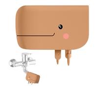 Coperchio di scadenza della vasca da nuoto per bambini cupa della vasca da bagno in silicone divertente e divertente per la sicurezza dei bambini | Protezione alla sicurezza lontana per bambini, prote