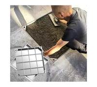 Coperchio di scarico ad alte prestazioni in acciaio inossidabile con telaio 8 cm di altezza 60 x 60 cm per fosse settiche e accesso alle utenze