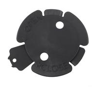 Coperchio di scarico del pozzetto dell'olio per auto compatibile con serie 5 F10 520d 520i 523i, OE 51757209541, componente sottopavimento motore in plastica nera