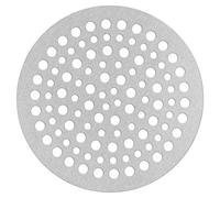 Coperchio di Scarico Della Doccia, Filtro di Ricambio per Scarico a Pavimento con Clip Raccogli-Capelli Levigatura Interfaccia Morbida Filtro Rotondo per Bagno e Cucina (68mm)