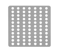 Coperchio di scarico in acciaio inossidabile - Collettore di pelli di doccia a apertura quadrata, trappola per lavello da cucina | Foglio di filtro per pavimenti anti-blocco, schermo di protezione del