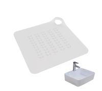 Coperchio Di Scarico In Silicone, Previene Perdite Di Odore, 15x15 Cm, Coperchio Del D-el Bagno, Tampone El Tappo Del Della Cucina, Posizionamento Semplice, Ideale Per Vasche Da Ba