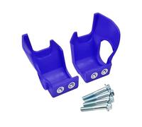 Coperchio di scarpa della forcella anteriore motociclistica Protettore della protezione della parte inferiore della gamba universale per CRF 250R 450R 250x 450x 250RX 300RX 450RX CRF250R CRF450R(Blue)