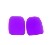 coperchio di schiuma microfono, 2 pezzi di copertura in schiuma for parabrezza for microfono multicolore(Purple)