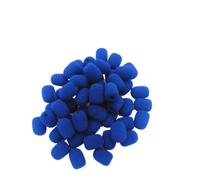 coperchio di schiuma microfono, Copertura antivento in schiuma for microfono con auricolare, 20 pezzi, multicolore(Blau)