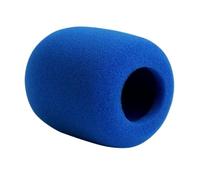 coperchio di schiuma microfono, Copertura for microfono da studio a condensatore Antivento in spugna di schiuma sferica Multicolor(Blau)