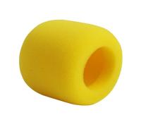 coperchio di schiuma microfono, Copertura for microfono da studio a condensatore Antivento in spugna di schiuma sferica Multicolor(Yellow)