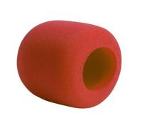 coperchio di schiuma microfono, Copertura for parabrezza di ricambio for microfono, confezione da 10 spugne in schiuma multicolore for palco DJ(Red)