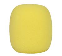 coperchio di schiuma microfono, Copertura for parabrezza in schiuma for microfono da palco, 10 pezzi, multicolore(Yellow)