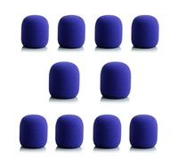 coperchio di schiuma microfono, Copertura in spugna for microfono 10 pezzi Parabrezza multicolore for microfono portatile KTV DJ(Violet)