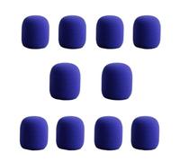 coperchio di schiuma microfono, Copri microfono 10 pezzi Copri parabrezza in spugna di schiuma multicolore 70x60x10mm(Violet)