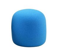 coperchio di schiuma microfono, Copri microfono in schiuma antivento palmare confezione da 10 multicolore(Blau)