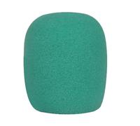 coperchio di schiuma microfono, Coprimicrofono in schiuma di ricambio for palco DJ, parabrezza spesso lavabile multicolore 10 pezzi(Green)