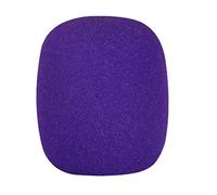 coperchio di schiuma microfono, Coprimicrofono in schiuma di ricambio for palco DJ, parabrezza spesso lavabile multicolore 10 pezzi(Purple)