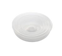 Coperchio di schizzi a microonde, materiale trasparenza PP Protezione alimentare Grab Design Cover per piastre per alimenti a microonde per lavastoviglie e frigorifero (23cm)