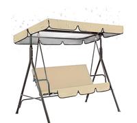 Coperchio Di Sedile Del Patio - Protettore A Baldacchino Anti UV, Scudo Altalena A Tre Posti, Stoffa Resistente Alle Intemperie, Protezione Esterna Comoda Con Forte Build Di Punti | Coperchio Di Sedil