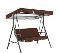 Coperchio Di Sedile Del Patio - Protettore A Baldacchino Anti UV, Scudo Altalena A Tre Posti, Stoffa Resistente Alle Intemperie, Protezione Esterna Comoda Con Forte Build Di Punti | Coperchio Di Sedil
