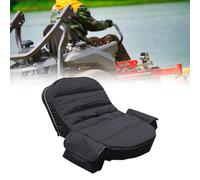 Coperchio di sedile del tosaerba da cuscinetto non slip cusciato con tasche