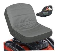 Coperchio di sedile per falciatrice per prato impermeabile 600D Coperchio di sedile del trattore in tessuto Oxford con imbottitura e tasche posteriori Accessori per falciatrici con bordo elastico