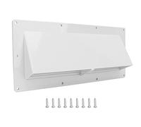 Coperchio di sfiato di scarico RV Coperchio di sfiato per latellone con cappuccio bianco con clip bloccabili per per rimorchio