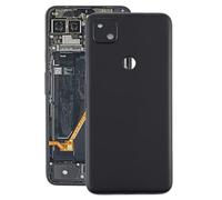 Coperchio di Sostituzione del Telefono Cellulare Cover di Schiena Batteria per Google Pixel 4A (Nero) Parte di Riparazione