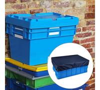 Coperchio Di Stoccaggio Della Scatola Del Ponte - 15.74*19.68*3.93in Cover Ddi Deckk Poliestere | Protettore Resistente Agli Intempe Resistenti Ai Raggi UV Per La Scatola Di Stoccaggio Del Patio