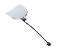 Coperchio di traino del paraurti posteriore Copertura cromata Cromo ABS Resistente Resistente al tappo degli occhi Sostituzione per il paraurti del veicolo 735455393